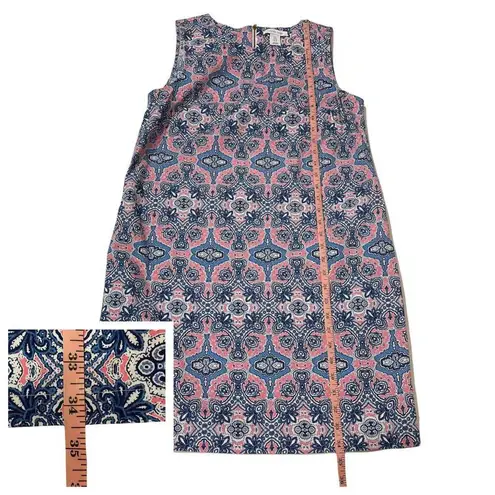 Tabitha Webb Paisley Sleeveless Shift Dress - Pink Multi - 8