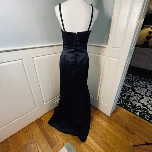 Mori Lee Mermaid Prom Formal Satin Dress Size 7 8