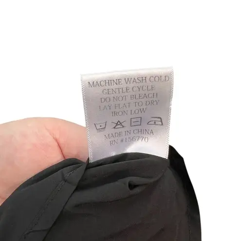 Roolee Floral Print Oversized Collar Neckline Short Sleeve Dress Size Small