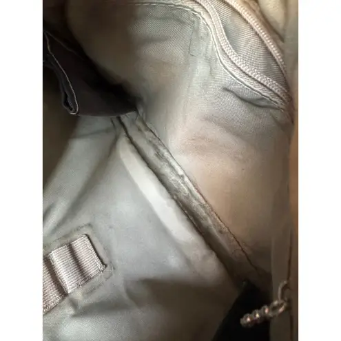 90s Vintage Eddie Bauer Black Multi Compartment Crossbody Bag Large Y2K Grunge