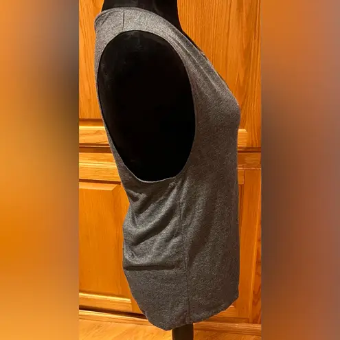 Vuori The Rise The Shine Tank Top Muscle Tee Shirt Dark Heather Gray Size Medium