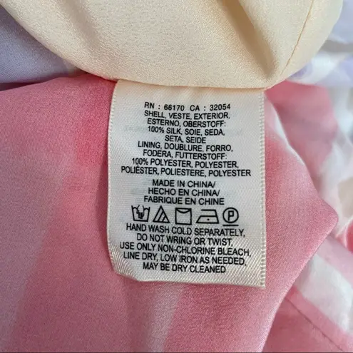 Maeve ANTHROPOLOGIE Silk Dress Womens Size 14 Romantic Fairy Feminine Ethereal