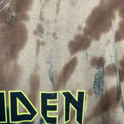 Iron maiden rock tie-dye T-shirt size M