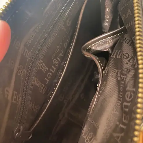 Etienne Aigner  Brown Leather Signature Logo Mini Handbag