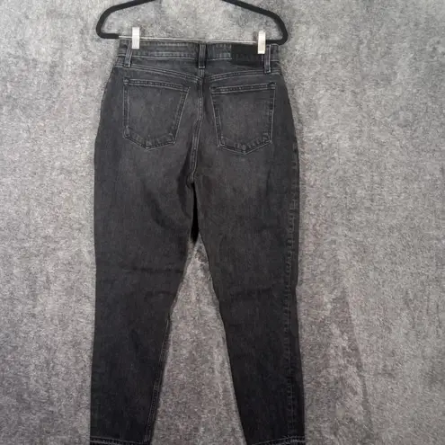 Abercrombie & Fitch  The skinny High Rise curve love black raw Hem size 30