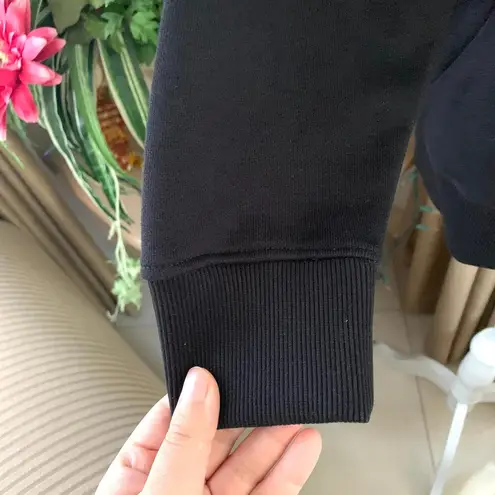 Unlabeled Skull Drip Graphic Chunky Hoodie in Black Size XS