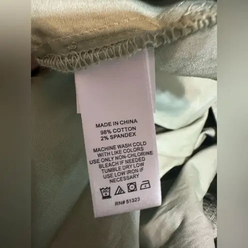 CeCe New with tags Women's Tie-Waist A-Line Midi Skirt Elegant Green Midi