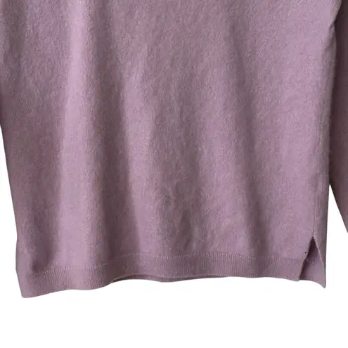 J Crew Cashmere S Slim Fit Crewneck Lavender Purple Capsule Knit Sweater