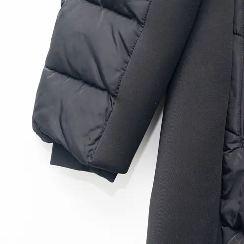 Calvin Klein . Long Bib-Front Puffer Jacket.
