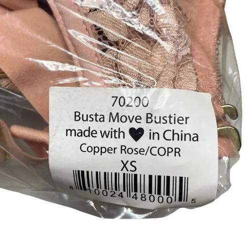 We Are HAH | Revolve Busta Move Lace Bustier Top Copper Rose XS Pink