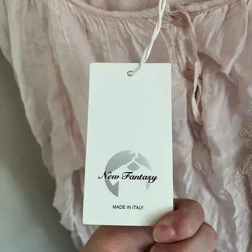 NWT New Fantasy Made in Italy Elegant Pink Women's Top Size undefined