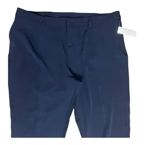 32 Degrees Heat 32 Degrees Cool Women Size 20 Hero Navy Blue Pants Side Elastic Zipper Pockets