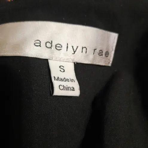 Adelyn Rae Lexi Metallic Jumpsuit Size Small