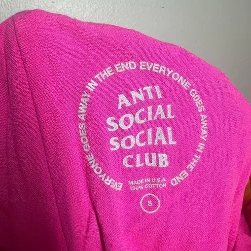 Anti Social Social Club The Only Time I Can Think Pajama Pants Size Small