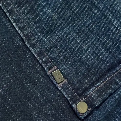 Genetic Denim The Raquel Mid-Rise Cigarette Skinny Jeans Dark Stretch 28