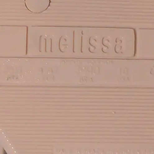 Melissa Pink Sandals Thong Flip Flop Bow – Size 10