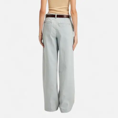 SPRWMN Bruni Pleated Wide Leg Trouser Jeans Italian Luxe Denim – Sz 26 Blue