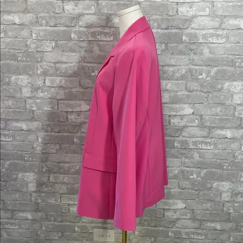 The Drop Blake Long Blazer in Rose Pink Size XL