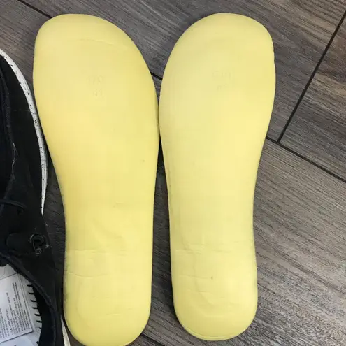 HEYDUDE Black Wendy Slip On Shoes Women's Size 10 EU 41 Casual Cotton Comfort