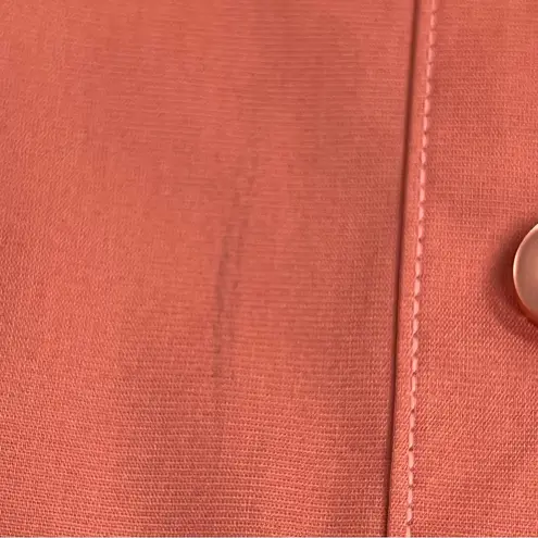 Denim & Co Button Down Shirt Plus Size 2X FLAWED