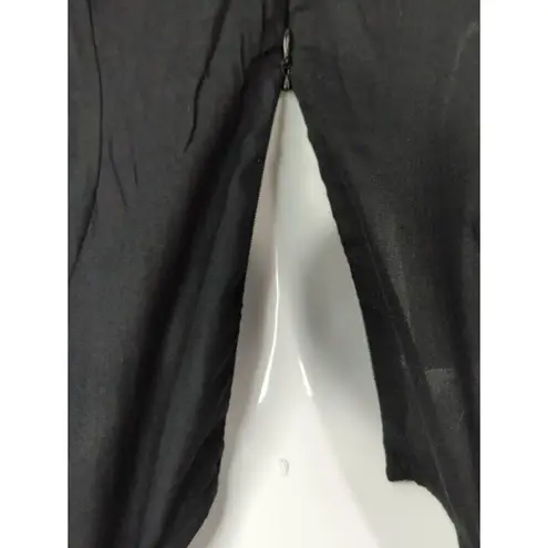 Mexicali Blues Smocked Scoop Neck Mini Dress Black Women XL NWT Bohemian Coastal