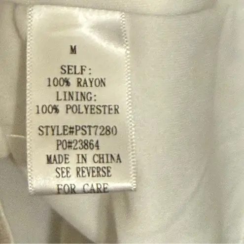 Baltic Born White Ruffled Short Sleeve Blouse