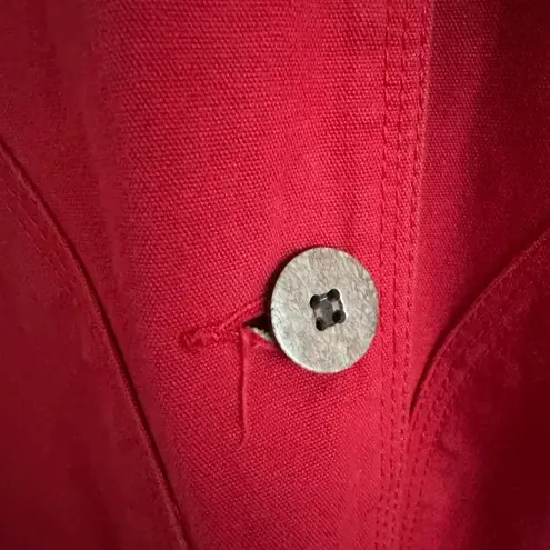 Woolrich Women’s Vintage Red Chore Coat Barn Jacket Size Medium