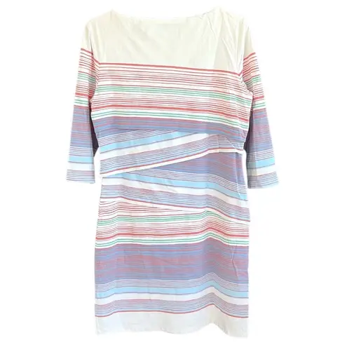 J. McLaughlin Tiered Stretch Dress Size Large