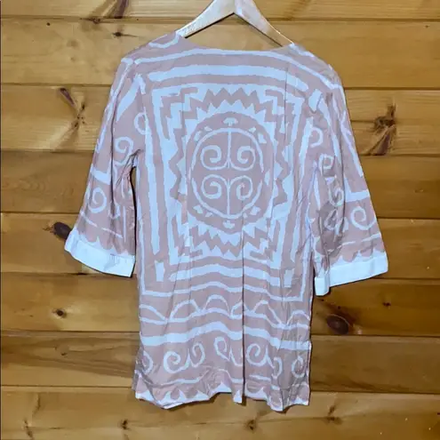 Soft Surroundings beaded swim cover tunic