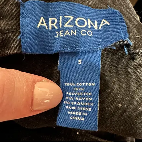 Arizona Jeans Arizona Jean Co Denim Jumper Dress Overall Jean Black Size Small Grunge Y2K Goth