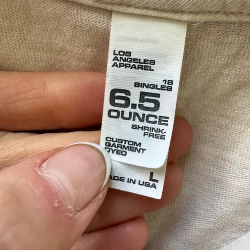 Los Angeles Apparel 18/1 SHORT SLEEVE POLO T-SHIRT