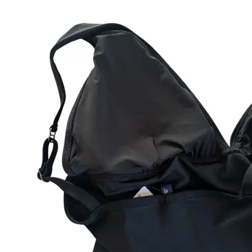 J.Crew Classic Black Ruched V