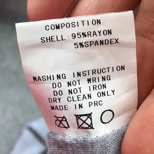 BLQ Basiq BLQ Basic women’s fitted midi dress in heather gray size 0 XXS