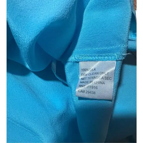 Yumi Kim Silk Racerback Tank in Seafoam NWT sz S