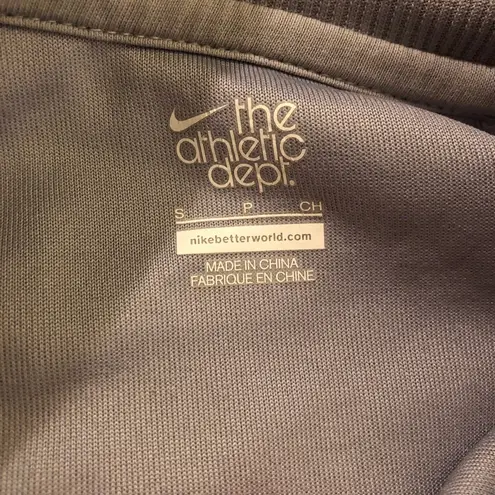 Nike  the Athletic Dept. grey track jacket sz small