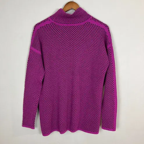 Elena Wang Sweater Womens Large Purple