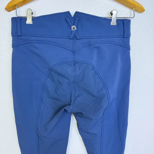 Montrar Full Seat Breaches Womens Size 40 Navy Riding Equestrian Fullgrip Blue