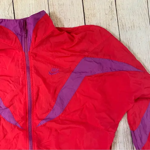 Nike Vintage  purple pink windbreaker no size tag