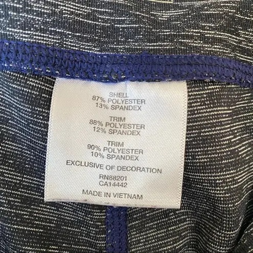 Mondetta Navy Blue Mesh Leggings