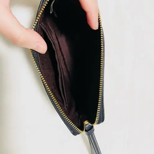 Coach NWOT  canvas wristlet wallet blue - Image 3