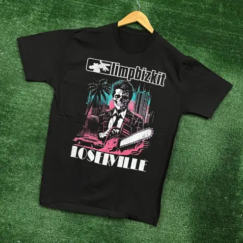 Limp Bizkit Loserville European Tour Nu Metal Band T-Shirt Size Large