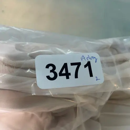 Aday Pants Large Cream Soft Drape Flowy Capsule Travel Comfy Casual Classic