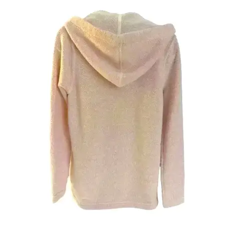 Faherty Seabrook Women's Hooded Pullover Hoodie Pink Peach Small - Image 3