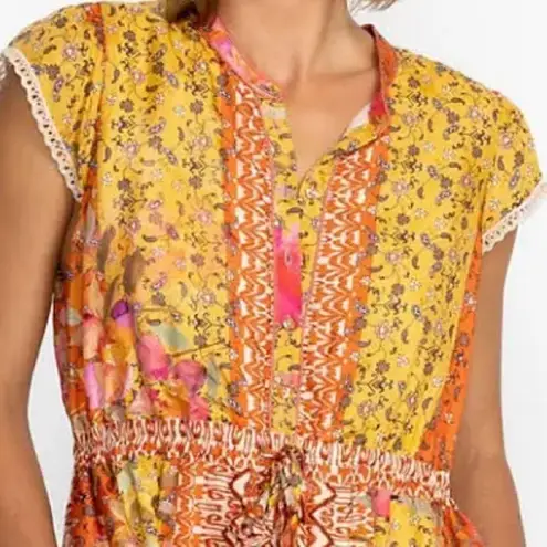 Johnny Was silk ELIANA LUCY DRESS NWT