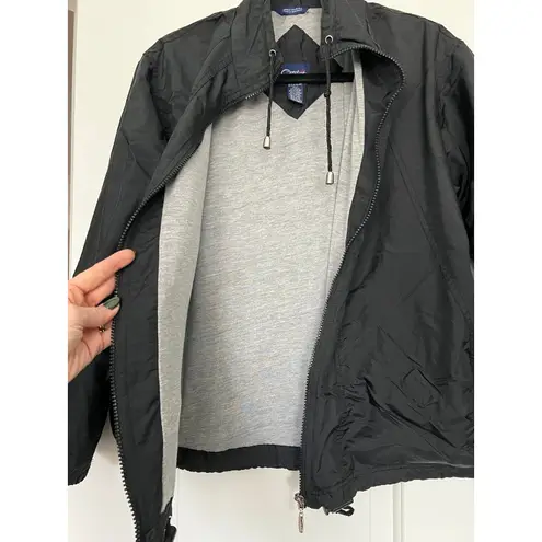 Catalina  Women’s Black‎ Lined Full Zip Lightweight Jacket Small - Image 6