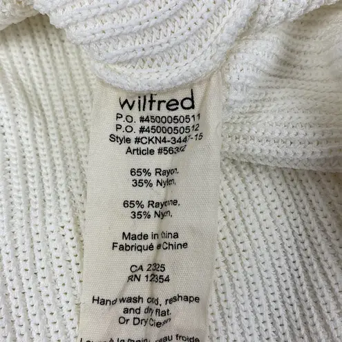 Wilfred  Ivory Sleeveless Knit Tunic Top  S