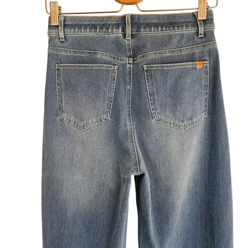 Halara Flex High-Waisted Pockets Straight Leg Washed Casual Jean Size Small