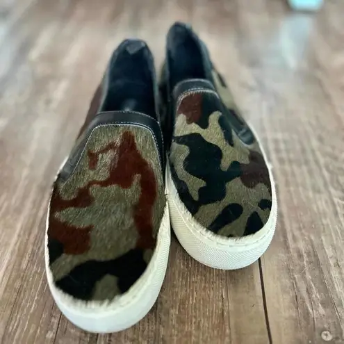 ZARA  Basic Camo Fuzzy Slip-On Shoes - Image 2