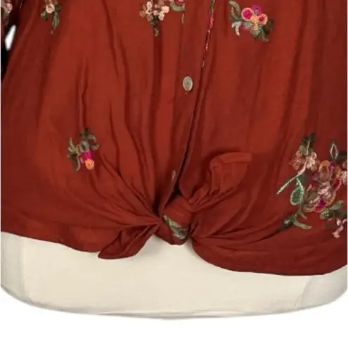 Fig & Flower New Button Down Top V