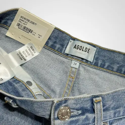 AGOLDE  90s Mid-Rise Loose Fit Ripped Jeans, Fall Out, 24”